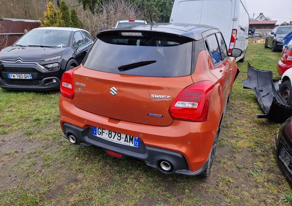 Suzuki Swift cena 46999 przebieg: 11532, rok produkcji 2022 z Pyrzyce małe 121
